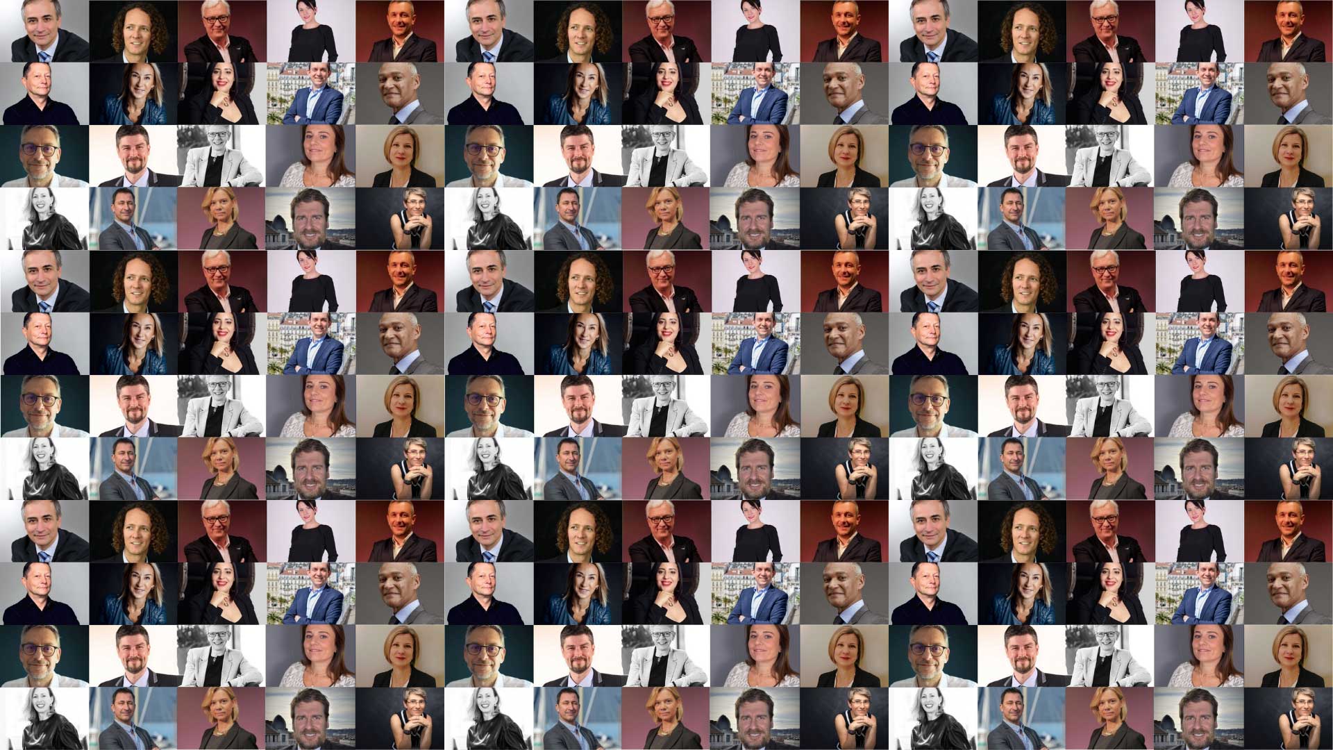 l’equipe support Mosaïque représentant l'équipe support ActionCOACH